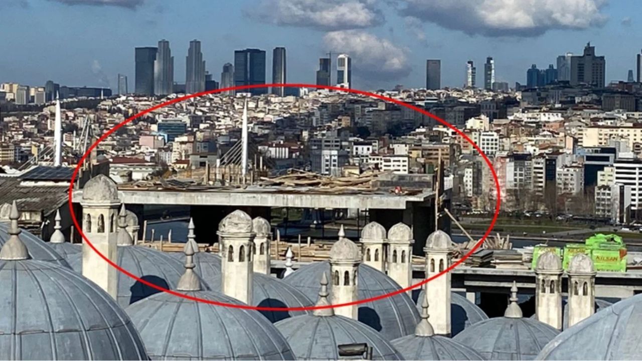 Yandaşlara kıyakta yeni level Süleymaniye Camii: İlim Yayma Vakfı'nın yeni binası Süleymaniye'nin siluetini bozacak