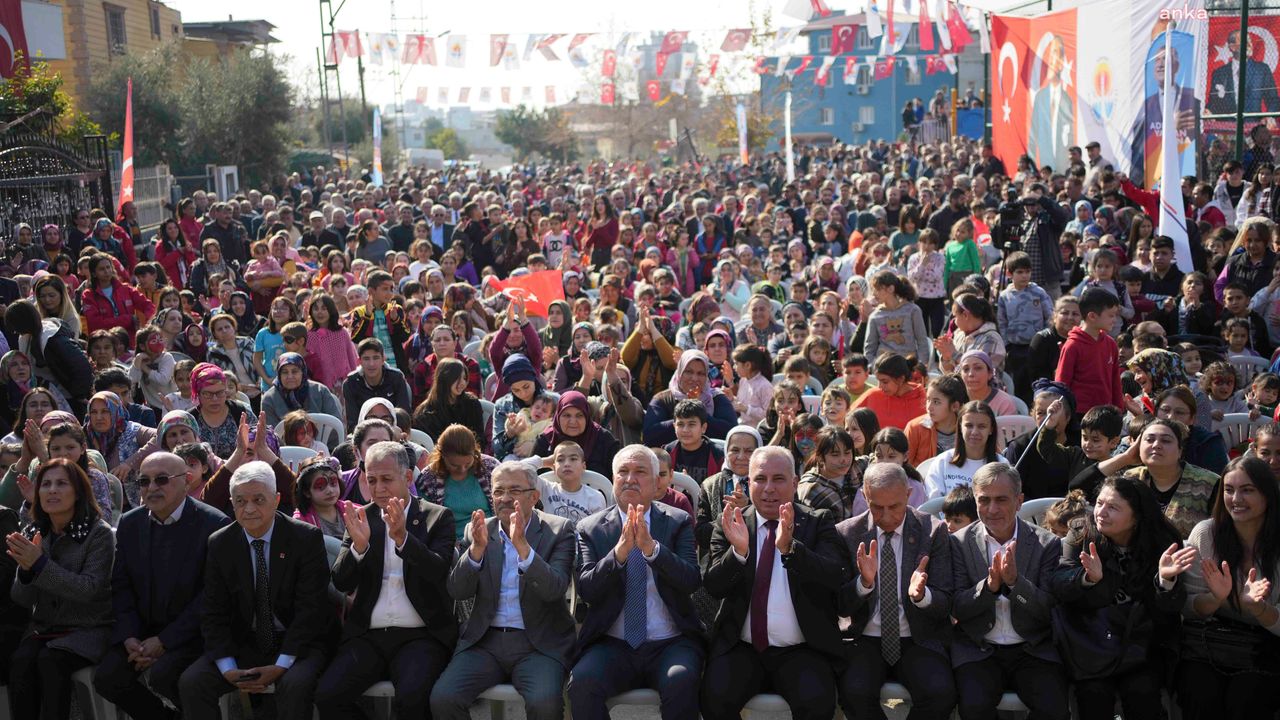 Adana Büyükşehir Sarıçam'da Yıldırım Beyazıt Parkı'nı hizmete açtı