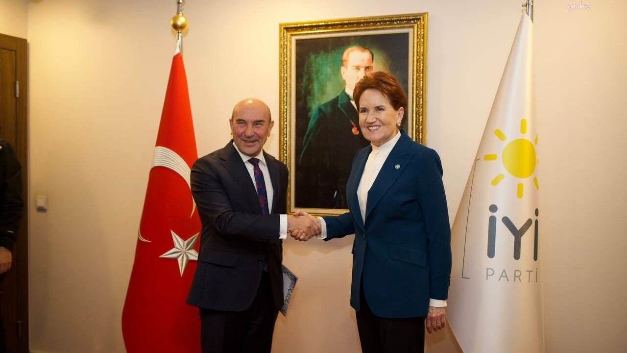 Tunç Soyer’den İYİ Parti Genel Başkanı Akşener’e ziyaret