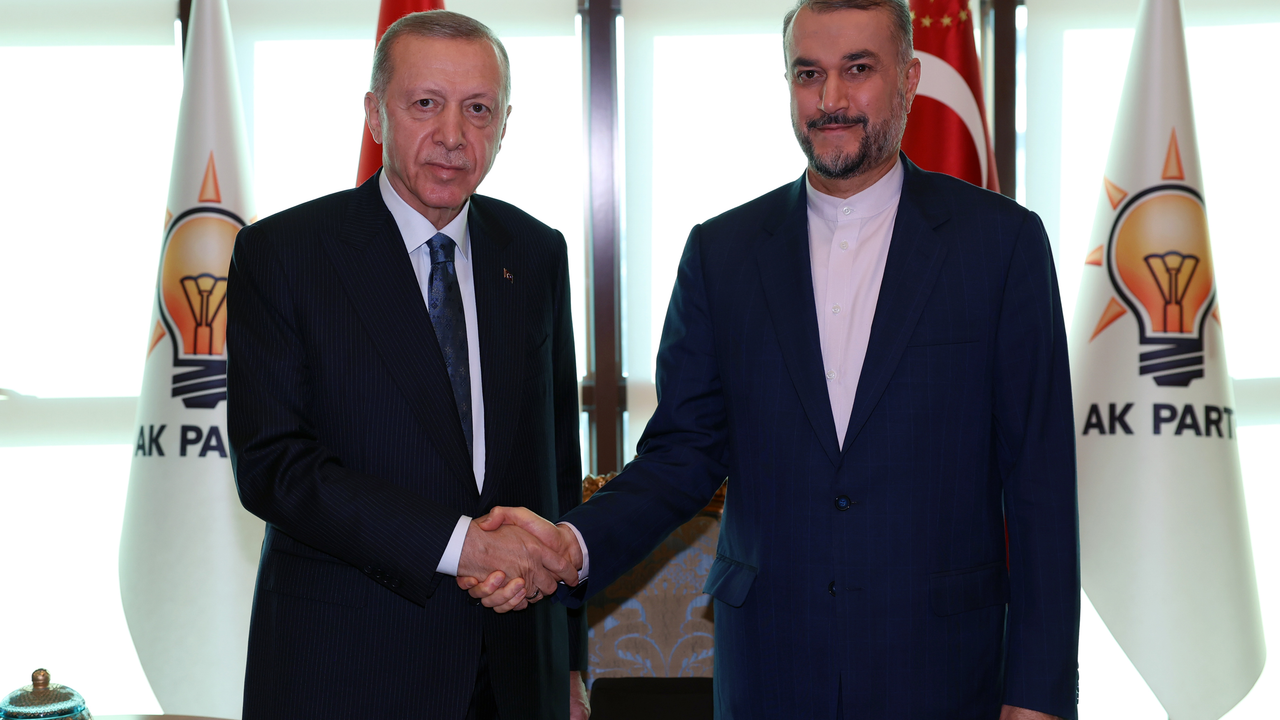 Erdoğan, İran Dışişleri Bakanı Abdullahiyan ile görüştü