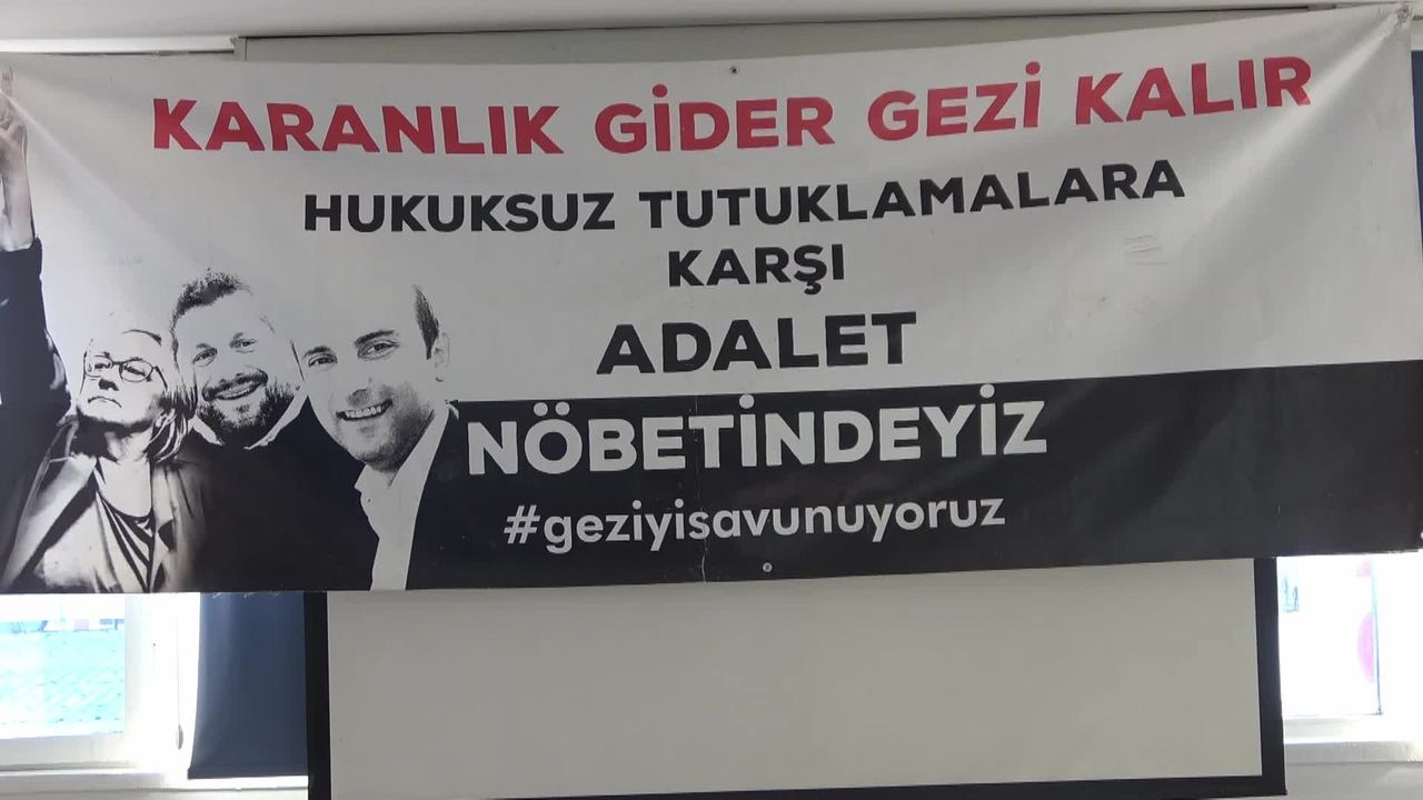 Gezi tutukluları içi adalet nöbetinin 9. ayında Tezcan Karakuş Candan: Gezi kazanacak, arkadaşlarımız serbest kalacak