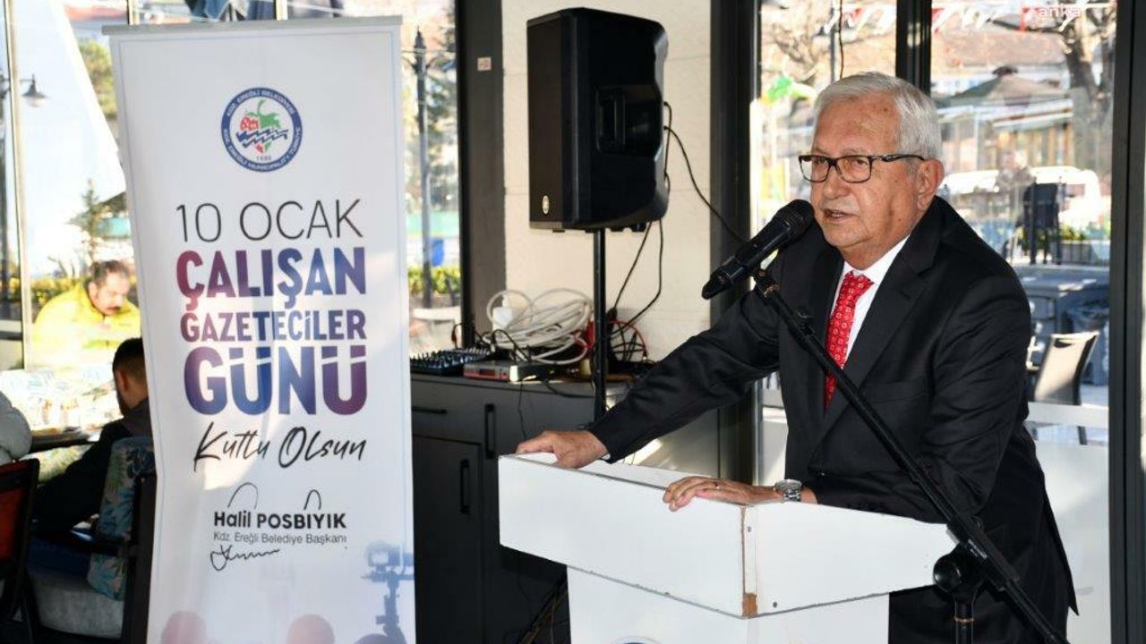 Kdz. Ereğli Belediye Başkanı Posbıyık, gazetecilerin gününü kutladı