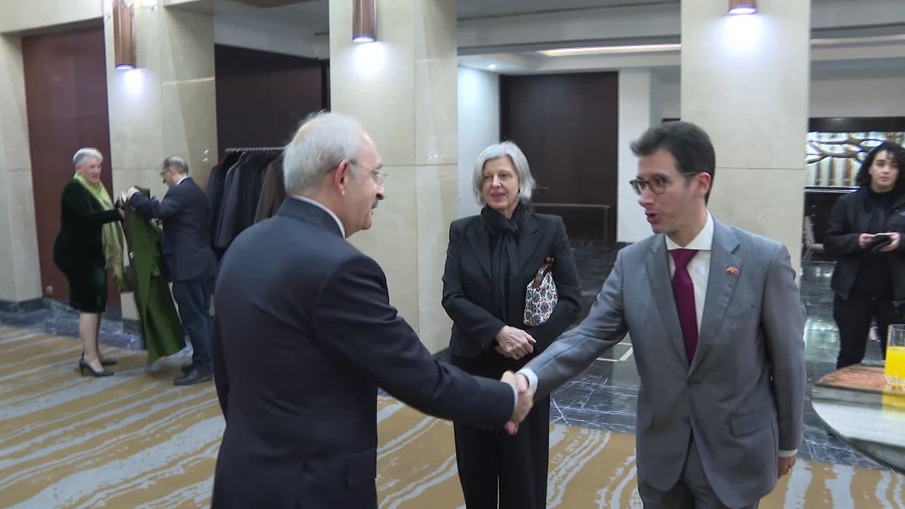 Kemal Kılıçdaroğlu, AB ülkelerinin büyükelçileri ile görüştü