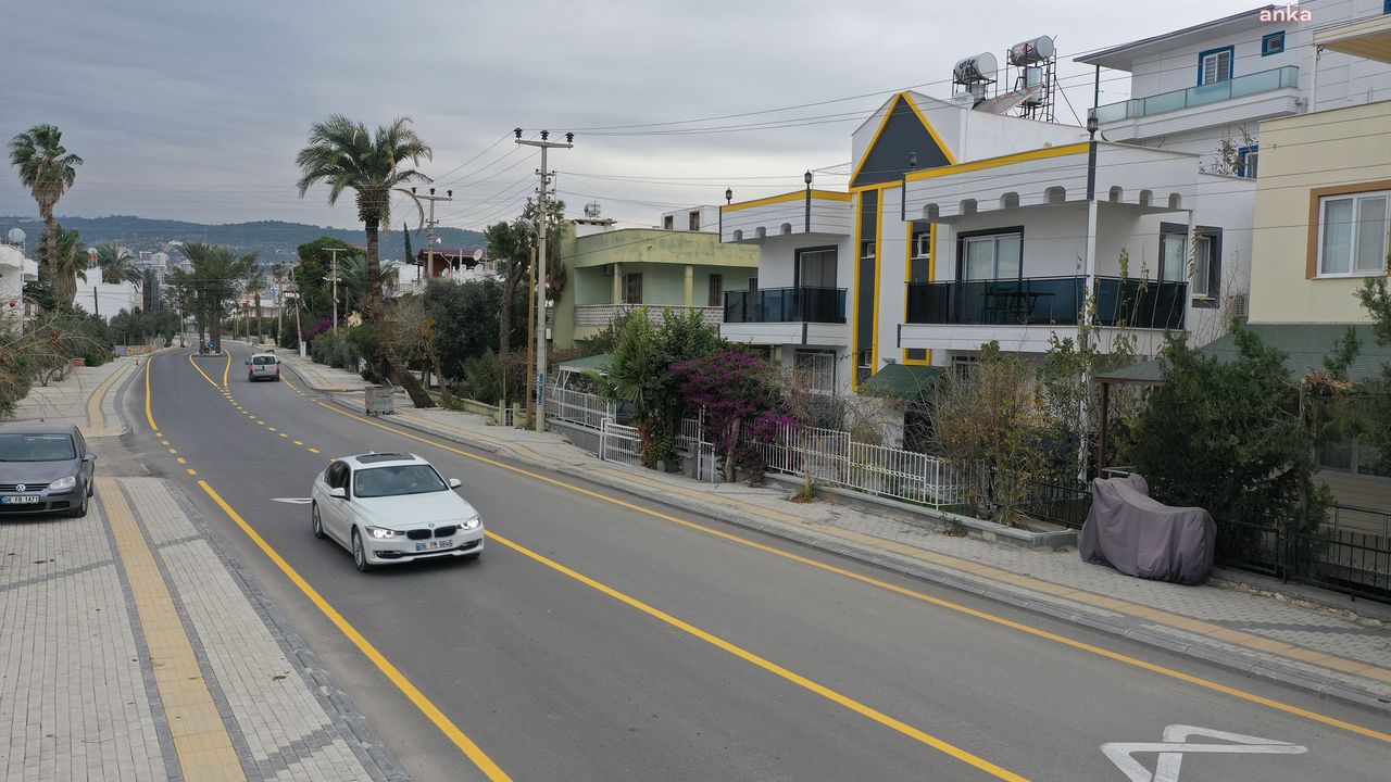 Mersin Büyükşehir'den Taşucu Mahallesi'nin 7 ayrı noktasında yol çalışması