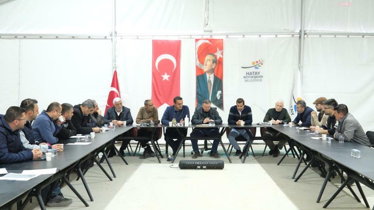 CHP Hatay İl Başkanı Tiryaki: Kendi yaralarımızı sarıyoruz