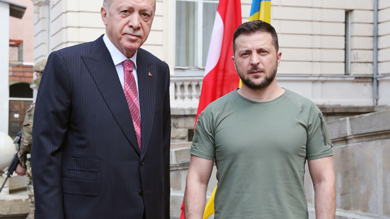 Erdoğan, Ukrayna Devlet Başkanı Zelenksi ile görüştü