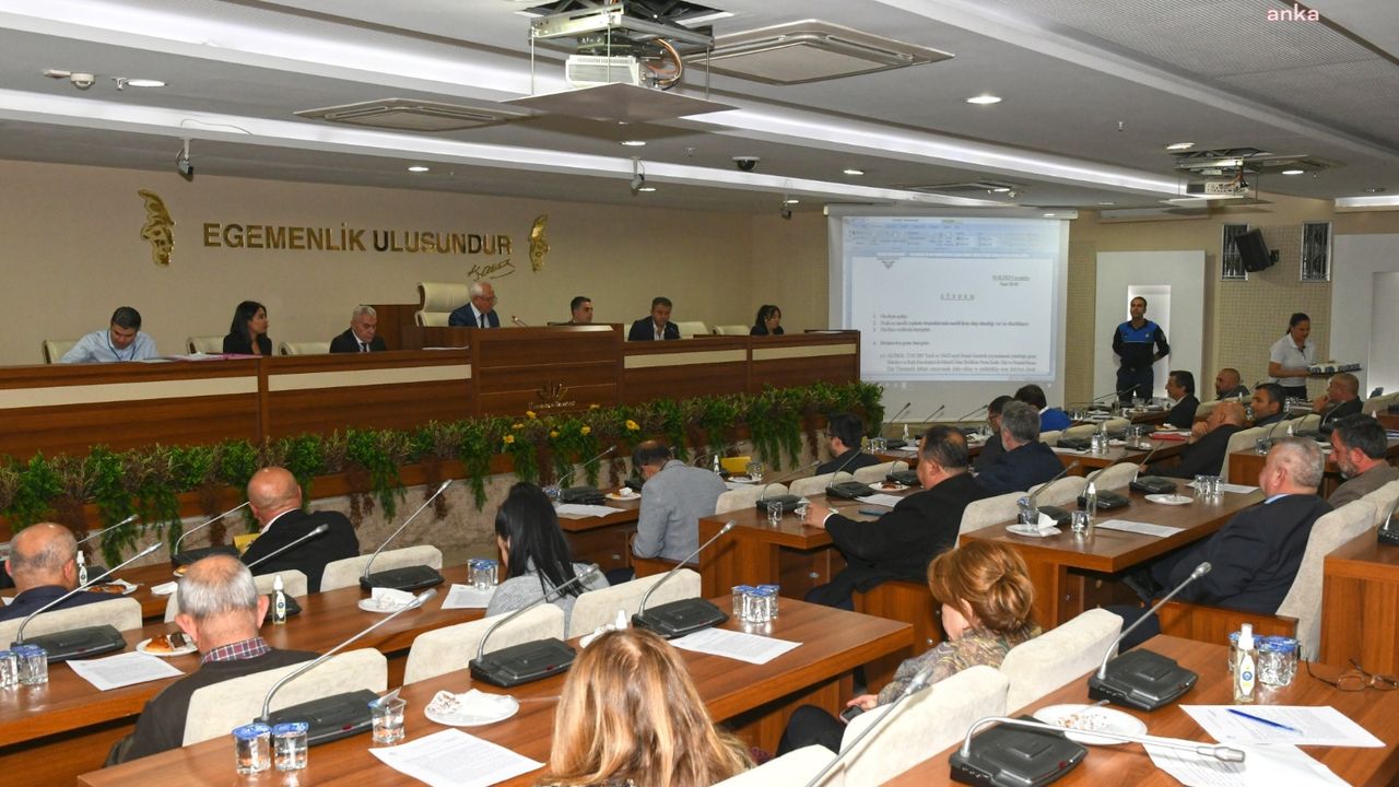 Karabağlar Belediyesi meclis toplantısı yapıldı