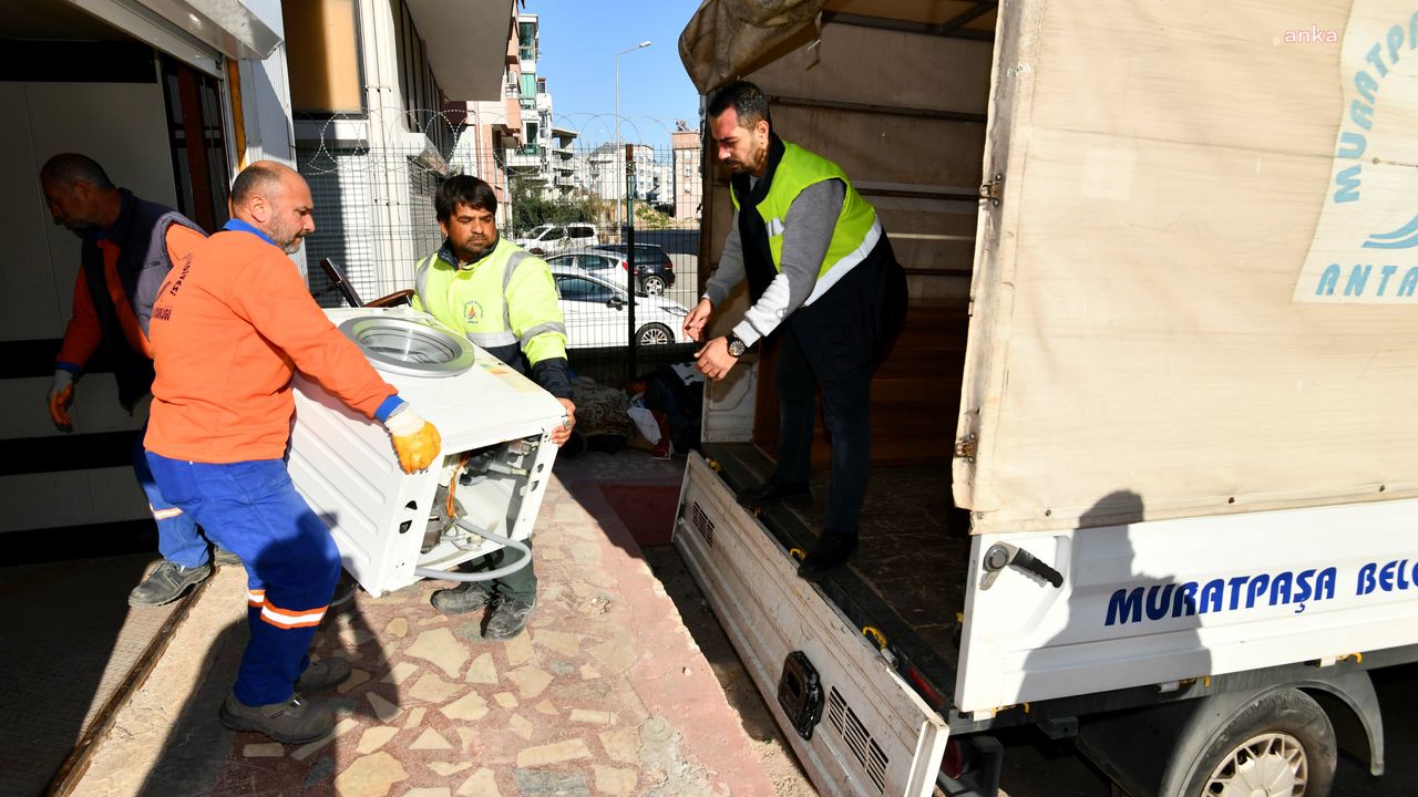Muratpaşa Belediyesi’nden Depremzedeler İçin ‘Eşya Yardımı’ Kampanyası