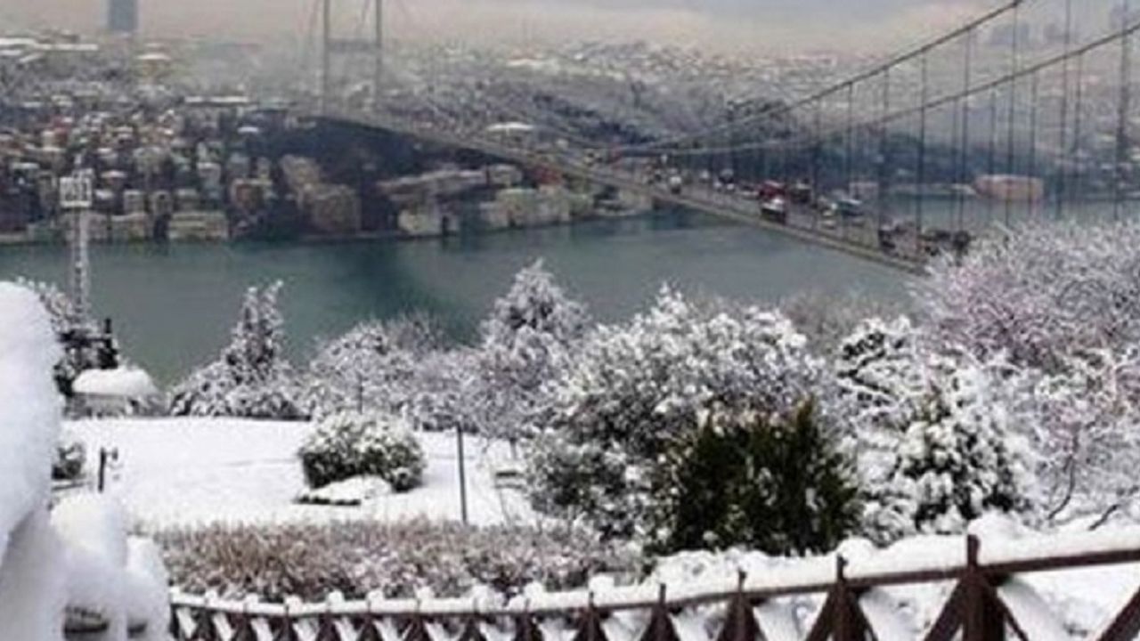 Meteoroloji'den İstanbul için turuncu uyarı