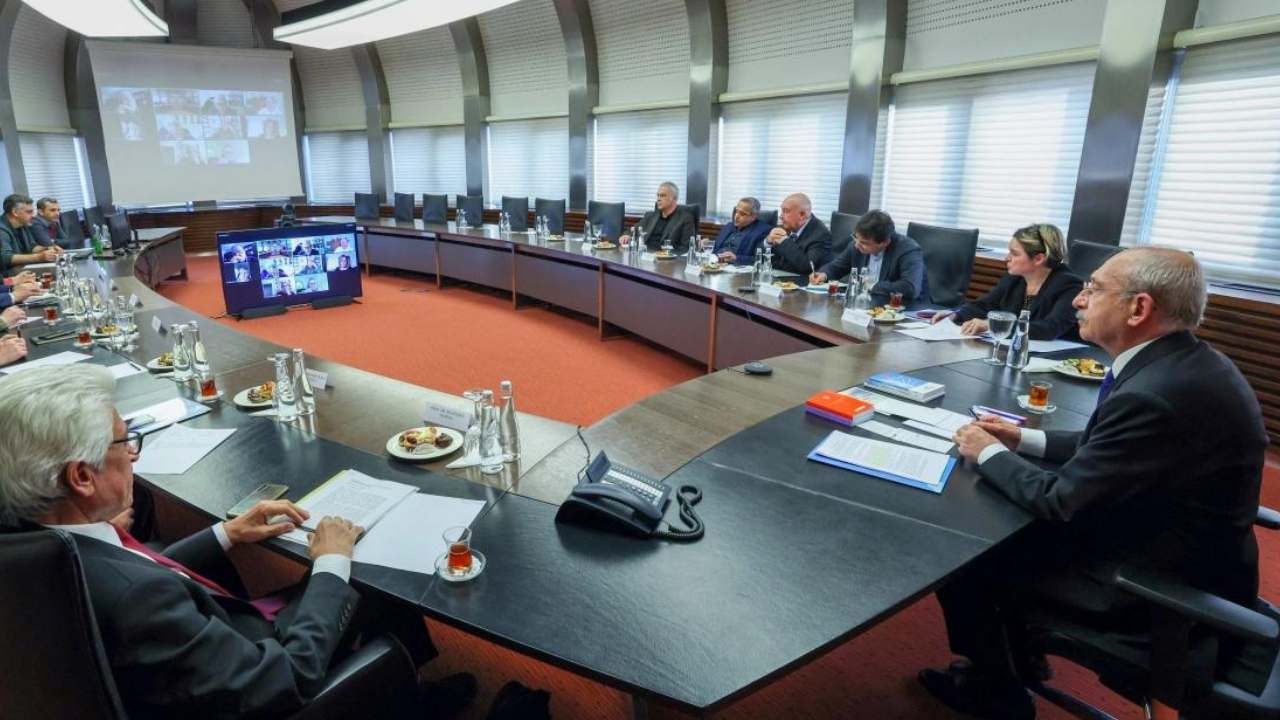 Kılıçdaroğlu, Ulusal Afet Stratejisi Toplantısına katıldı