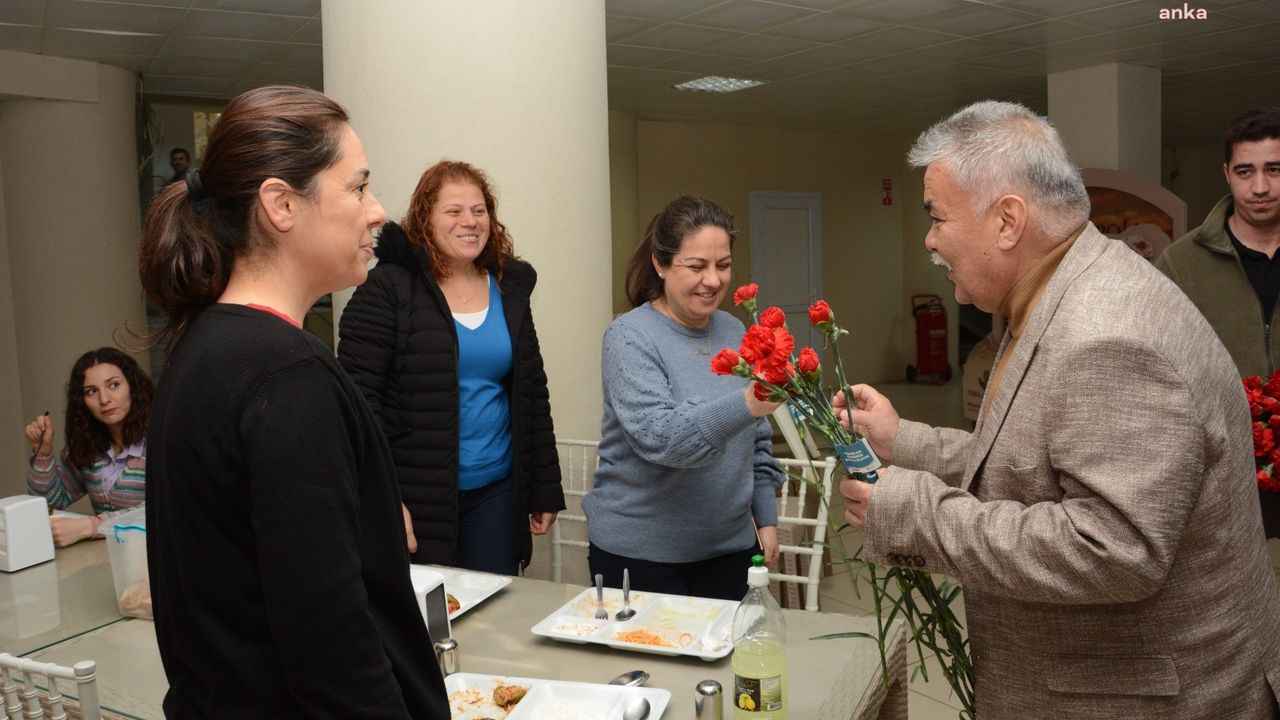 Torbalı Belediye Başkanı Tekin, Emekçi Kadınlar Günü’nü kutladı