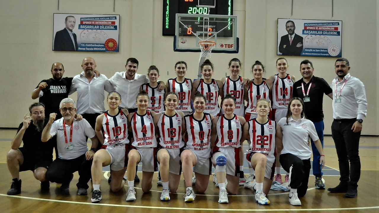 Çerkezköy Belediyesi Kadın Basketbol Takımı, 1. lig'e çıkma mücadelesi veriyor