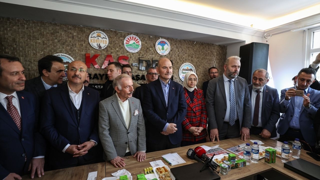 Bakan Soylu Bayrampaşa'da Kastamonu Küre Derneği bayramlaşmasında konuştu:
