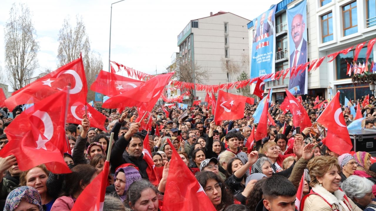 Cumhurbaşkanı adayı ve CHP Genel Başkanı Kemal Kılıçdaroğlu, Kars mitinginde konuştu:
