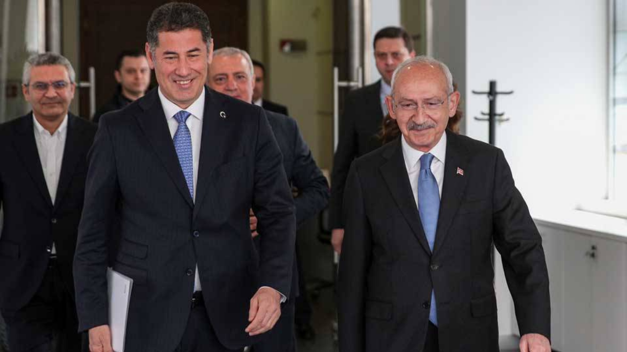 Sinan Oğan'dan, CHP Genel Başkanı Kılıçdaroğlu'na ziyaret