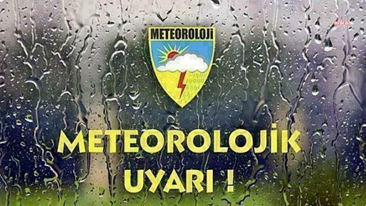 Meteoroloji’den İç Anadolu ile Orta Karadeniz için sağanak yağış uyarısı