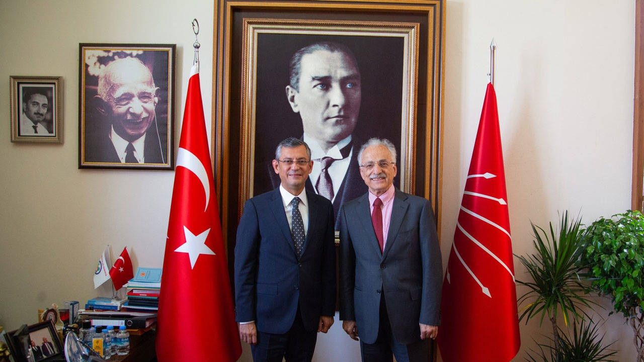 CHP Grup Başkanı Özgür Özel'den Murat Karayalçın'a ziyaret