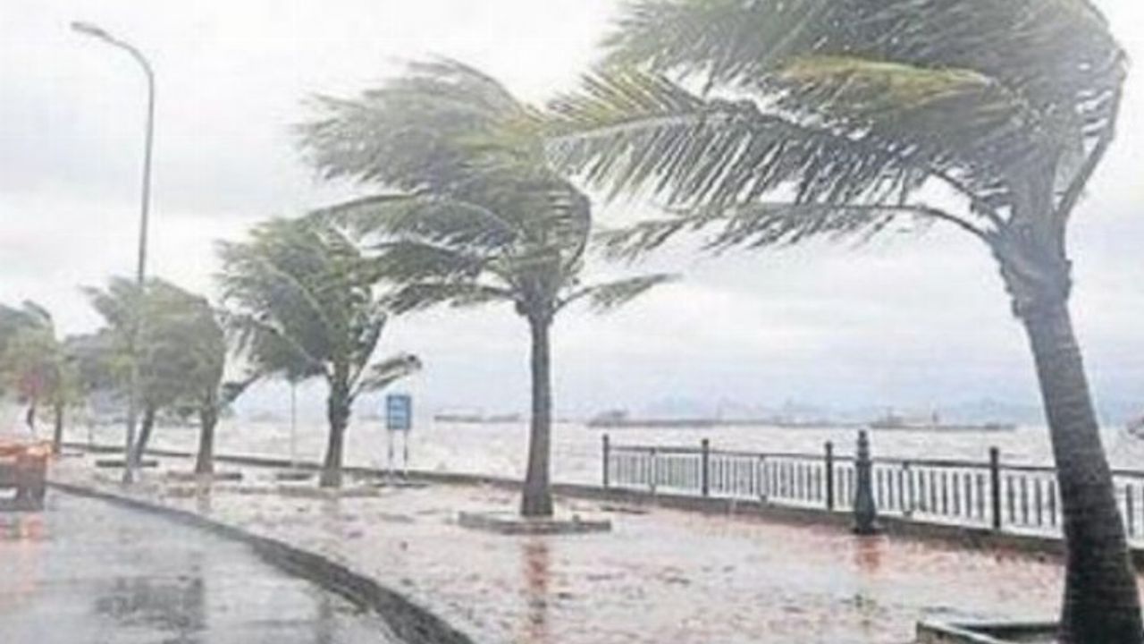 Marmara ve Ege'nin bazı kesimleri için fırtına uyarısı