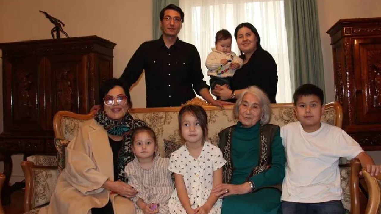 Türkan Şoray, Cengiz Aytmatov'un ailesini ziyaret etti