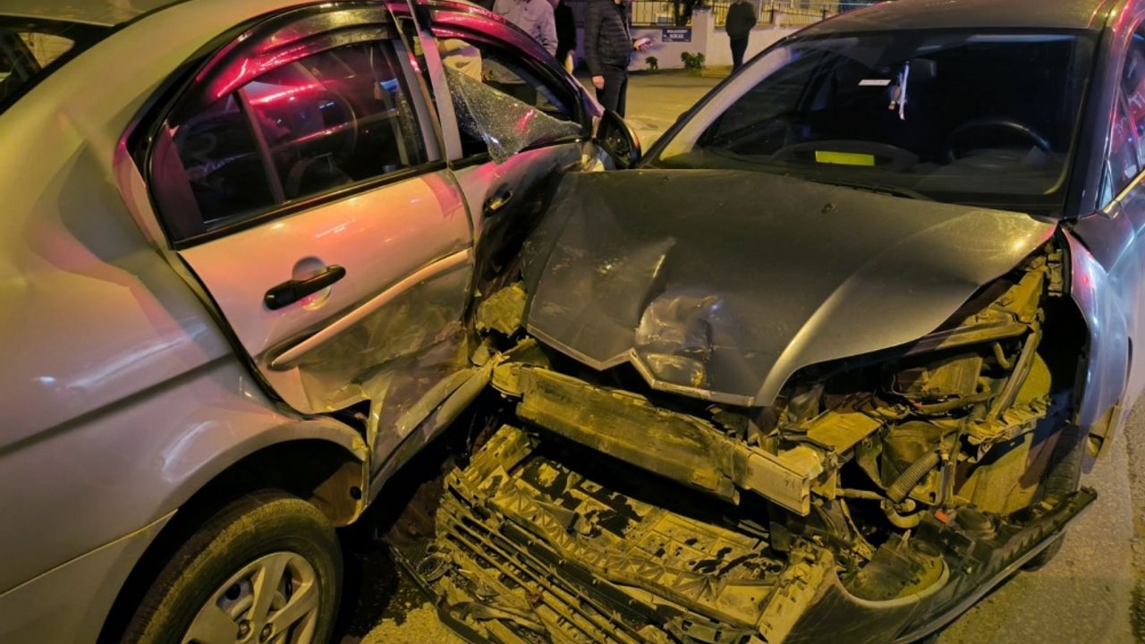 Samsun’da trafik kazalarında 3 kişi yaralandı