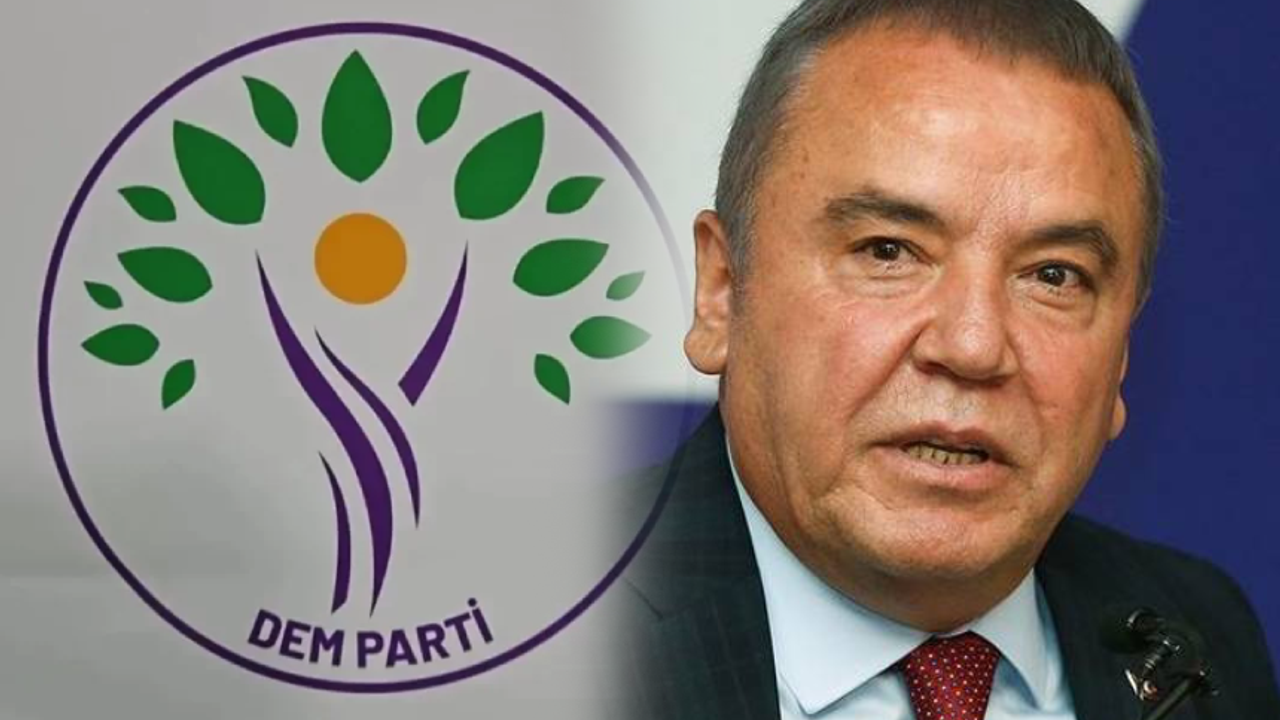 Muhittin Böcek krizinin ardından DEM Parti Antalya'da aday çıkartıyor