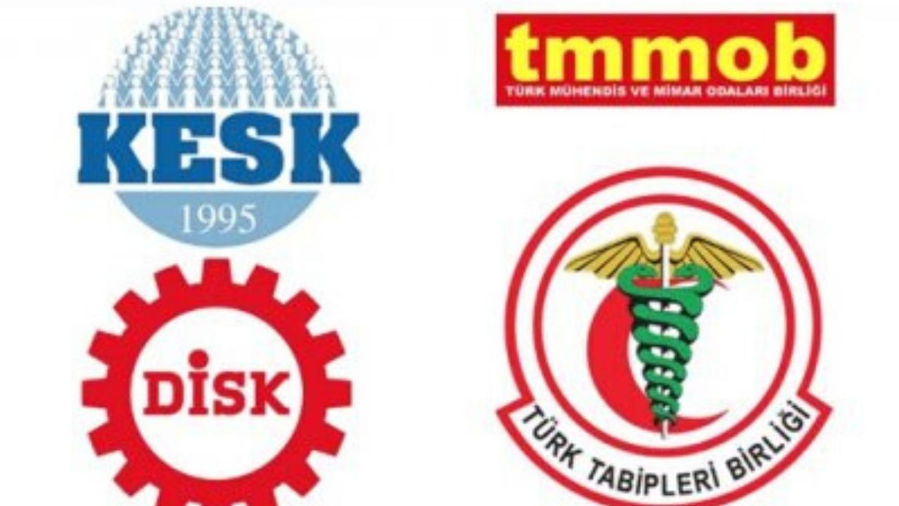 KESK, DİSK, TMMOB ve TTB’den imza kampanyası