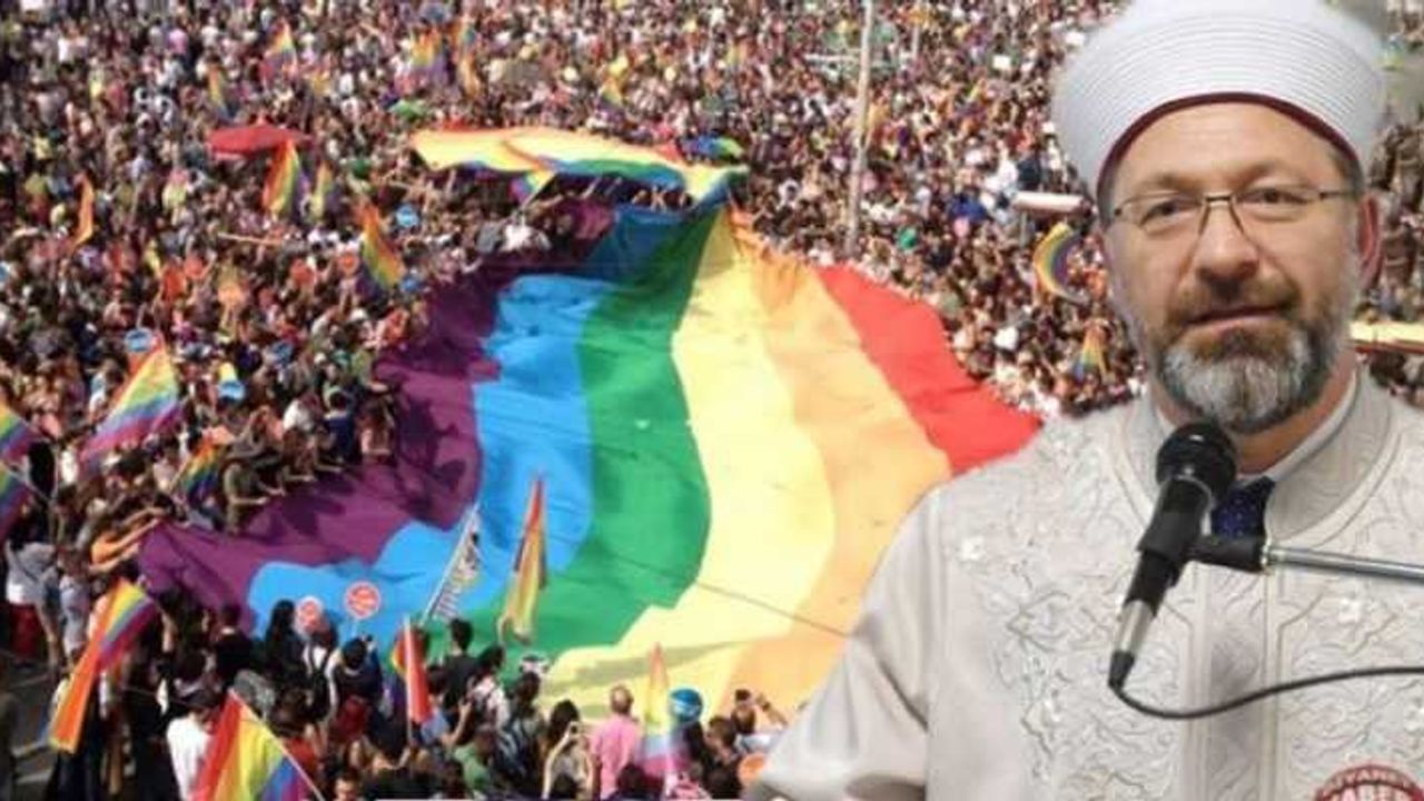 Director of Religious Affairs Erbaş targets LGBTI+ in the Friday Sermon on the first day of Ramadan