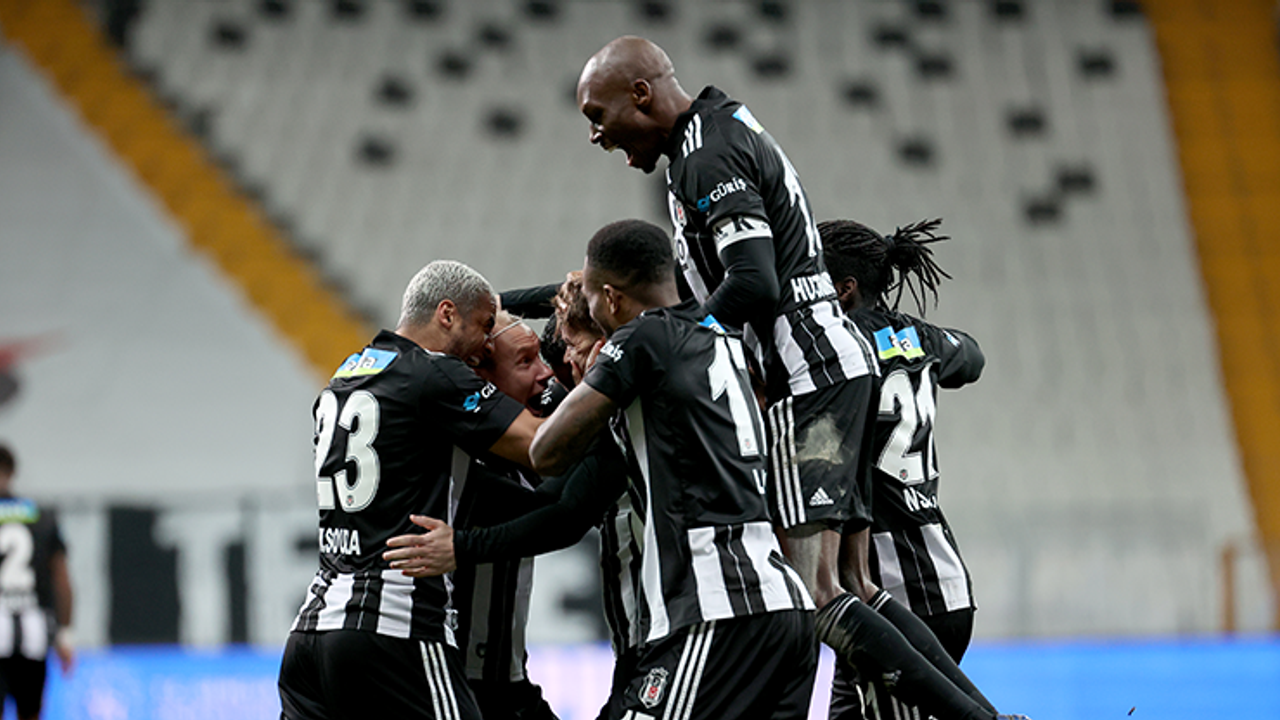 Süper Lig'de 21. Hafta Beşiktaş 2-1 Göztepe maç sonucu