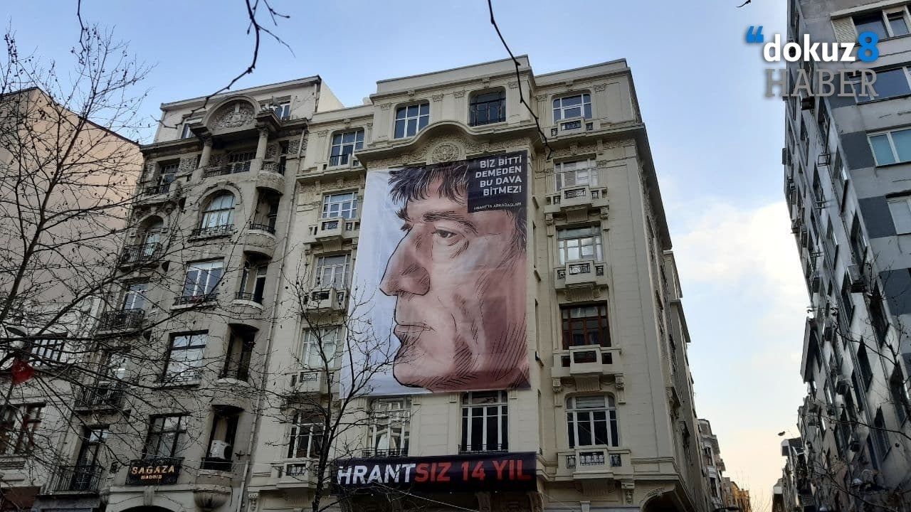 Hrant Dink katledilişinin 14. yıldönümünde anılıyor: "Hrantsız 14 yıl"