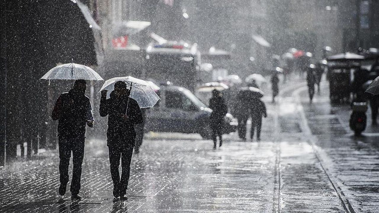 Meteoroloji'den Marmara Bölgesi için kuvvetli yağış uyarısı