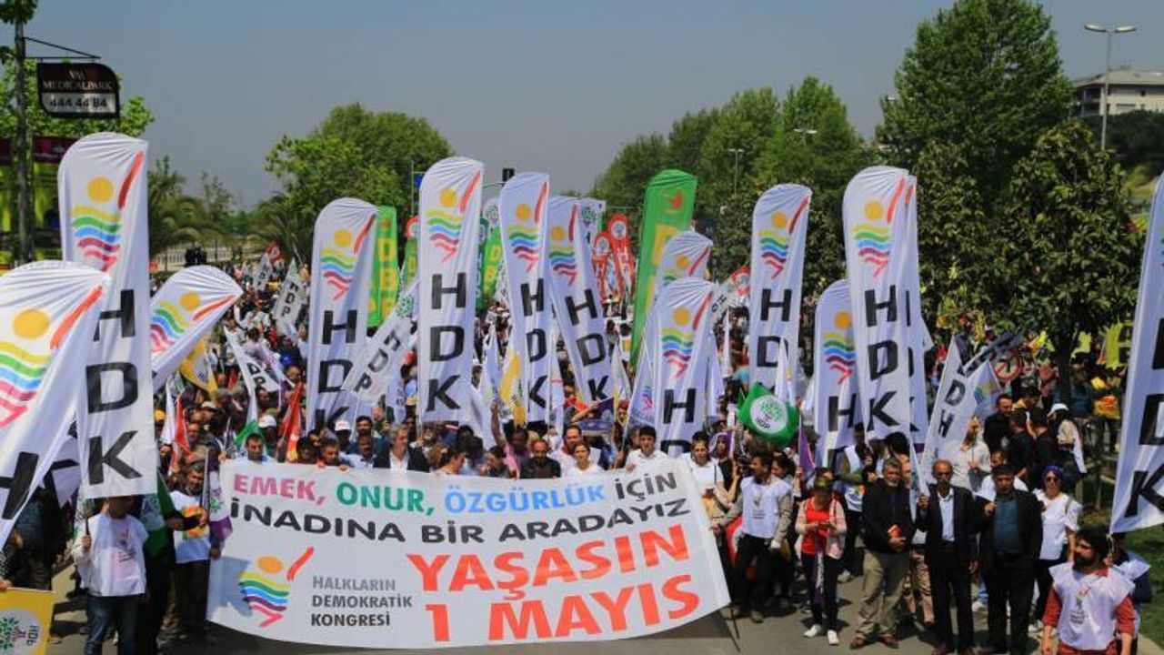 HDK’dan 1 Mayıs mesajı: “Rejime yanıt her alanı 1 Mayıs’laştırmak olacaktır”