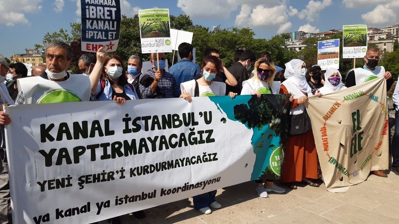 "Kanal İstanbul projesi İstanbul’a ve canlı yaşamına karşı açılmış topyekûn bir savaştır"