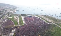 Maltepe'de tarihi mitingte buluşan yüz binler İmamoğlu'na özgürlük ve erken seçim istedi