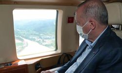 Erdoğan: Selden en çok etkilenen 4 ilçede proje çalışmasını başlattık