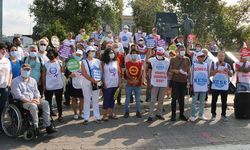 KESK yürüyüş kolu Eskişehir'de açıklama yaptı