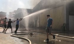 Bursa'da bir tekstil atölyesinde yangın çıktı