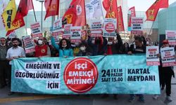 34 işçi örgütü 24 Ekim'de mitinge hazırlanıyor