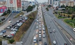 İstanbul trafiğinde yağmur etkisi