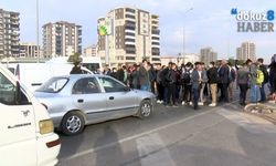 Gaziantep'te üst geçit eylemi: Yurttaşlar yolu trafiğe kapattı