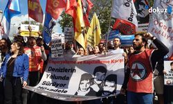 Gençlik örgütleri Dolmabahçe’ye yürüdü: “Kavgalarını mücadelemizde yaşatıyoruz”