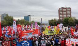 Ankara'da 1 Mayıs İşçi Bayramı binlerin katılımıyla kutlandı
