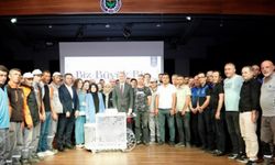 Bursa İnegöl'de belediye personeline 'toplu' doğum günü