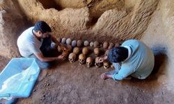 Adıyaman'da kaçak kazıda 1700 yıllık 27 iskelet bulundu