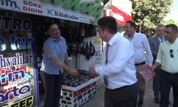 Buca Belediye Başkanı Kılıç, bayram öncesi esnafı ziyaret etti