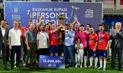 Bursa'da 'Başkanlık Kupası' BUSKİ Bilgi İşlemin