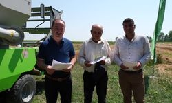 Edirne Belediyesi, yerli buğday hasatını yaptı