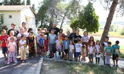 Nilüfer'de çocuklara oryantiring etkinliği