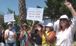 Sığacık'ta yat limanı protestosu: Deniz yaşamı yok olacak