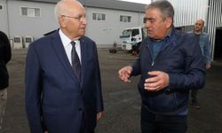 Yenimahlle Belediye Başkanı Yaşar, belediye hizmet birimlerinde incelemelerde bulundu