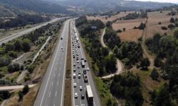 Bolu'da TEM'in Ankara yönü 20 gün trafiğe kapandı